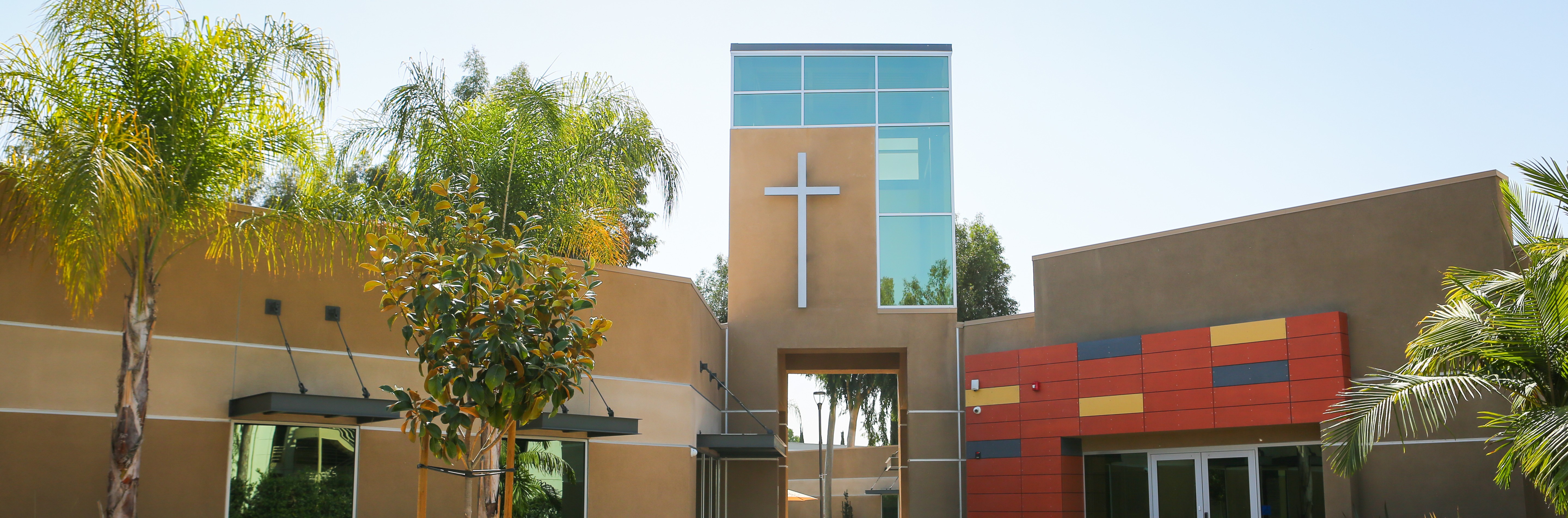 Campus architecture at Logos Evangelical Seminary